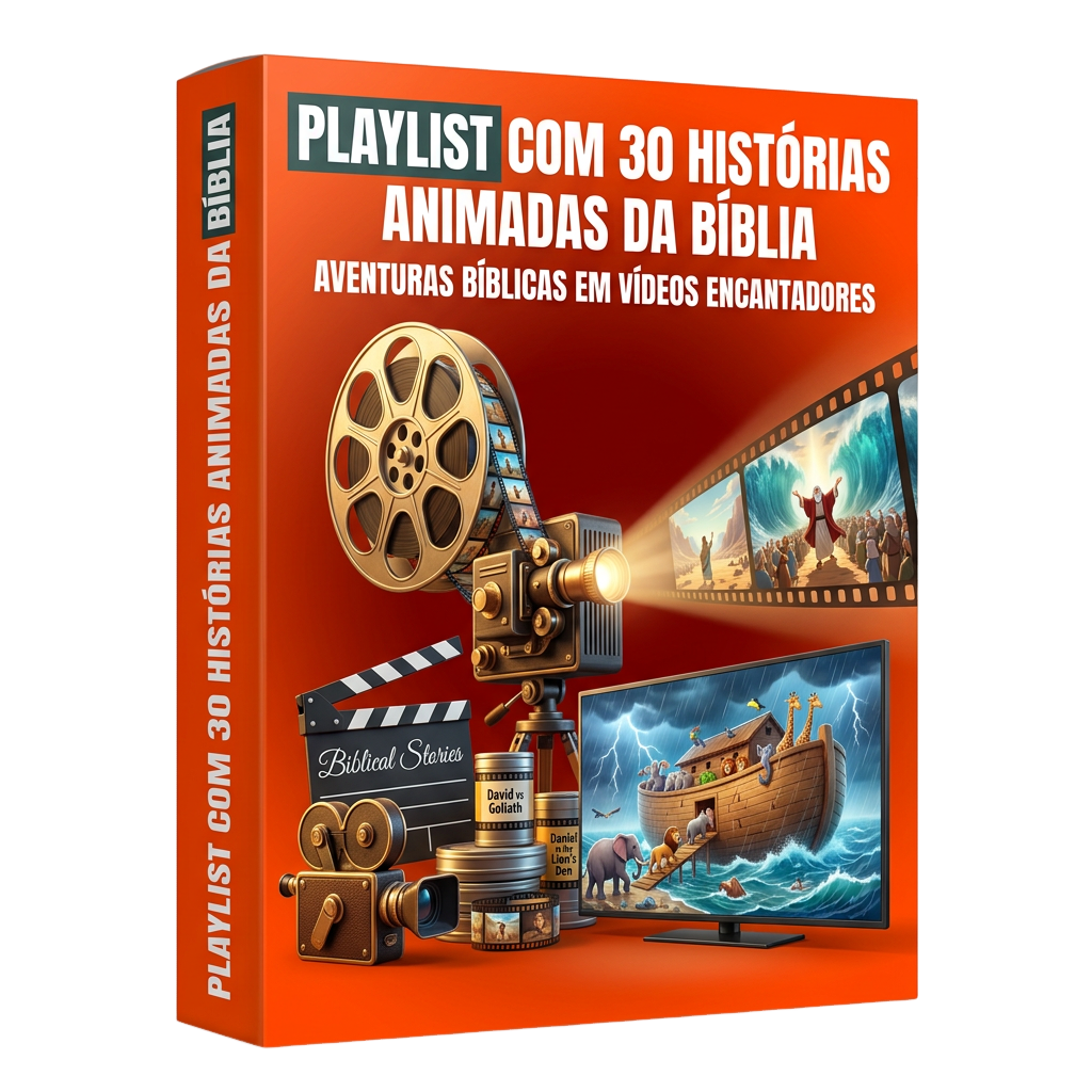Playlist com 30 Histórias Animadas da Bíblia